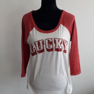🆕️NWT Lucky Brand Baseball Tee